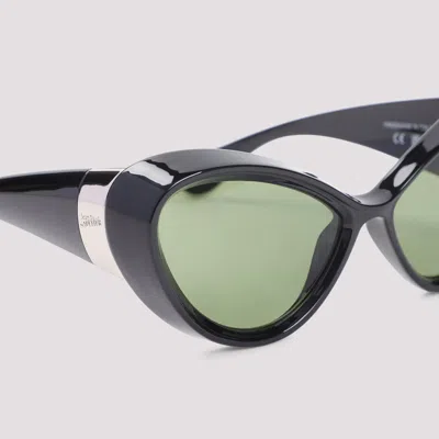 Jean Paul Gaultier Cat-eye Frame Sunglasses In Black