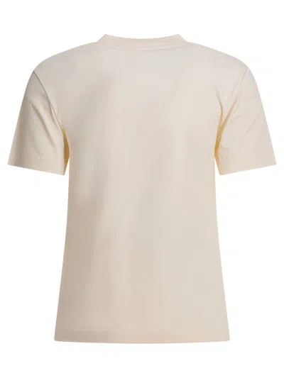 Jacquemus Le Tshirt Gros Grain Short Sleeve In Gold