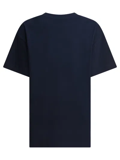 Givenchy Navy Blue Cotton Oversize T-shirt In Blue