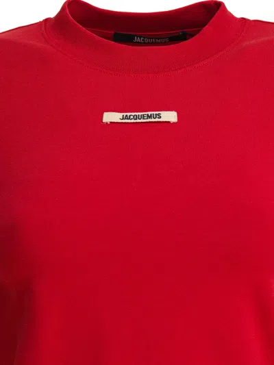 Jacquemus T-shirts Red In Red