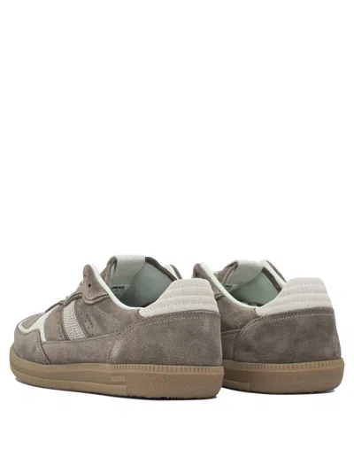 Alohas Tb.490 Rife Taupe Leather Sneakers In Multi