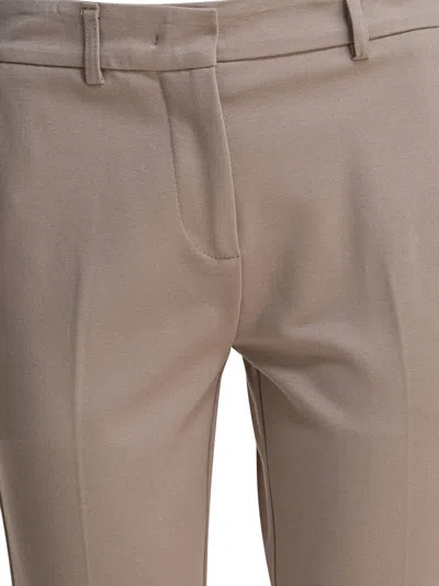 Semper Beige Elastane Trousers