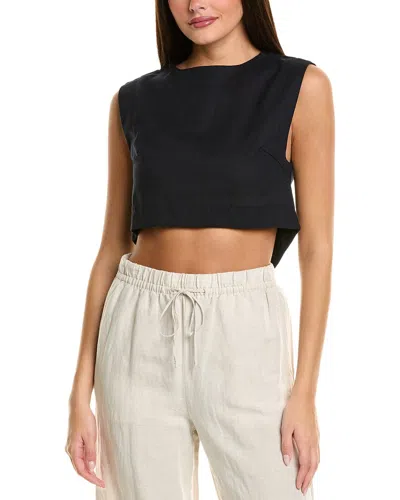 Celestine Sei Crop Top In Black