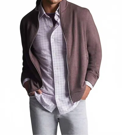 Buki Breckenridge Full-zip Sweatshirt In Espresso In Brown