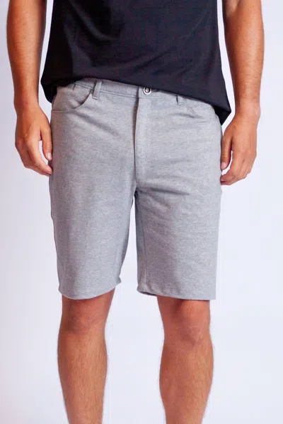 Buki High-five Tech Shorts In Heather Grey In Gray
