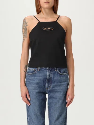 Diesel Twilight Logo Top In Black