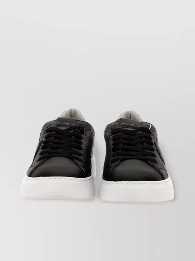 Philippe Model Temple Low Man Sneakers In Black