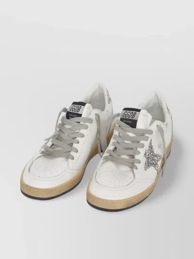 Golden Goose Women Ball Star Sneakers In Silver