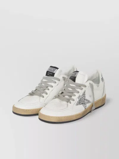 Golden Goose Women Ball Star Sneakers In Silver