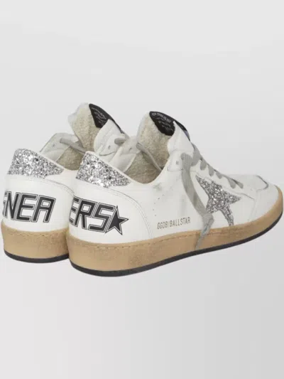 Golden Goose Women Ball Star Sneakers In Silver