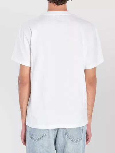 Ami Alexandre Mattiussi Ami Ami De Coeur Crewneck T-shirt In White