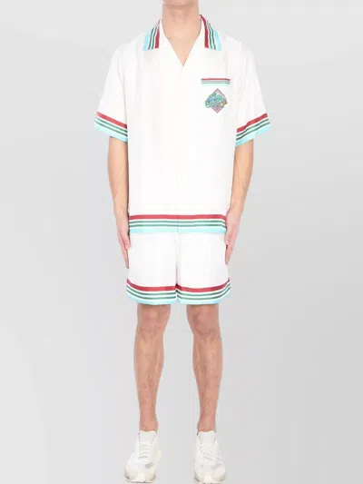 Casablanca Casa Way World Series Shirt In White