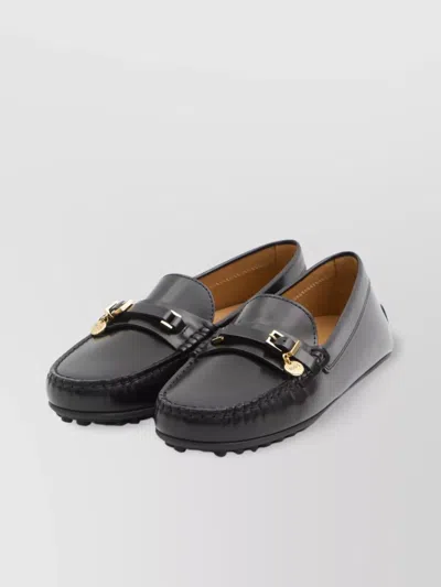 Tod's City Gommino Loafers In Black