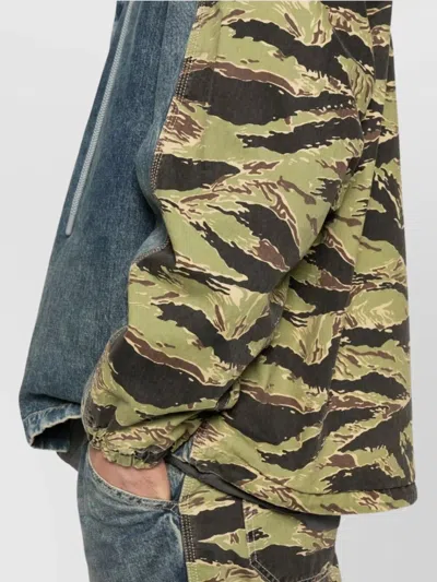 Diesel Loro Piana Dark Lagoon-coloured Doccio Jeans In Blue