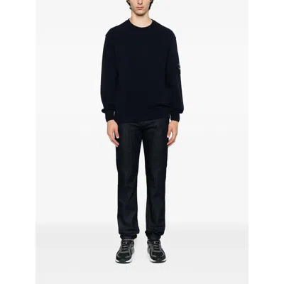 C.p. Company C.p.company Wool Crewneck Sweater In Black
