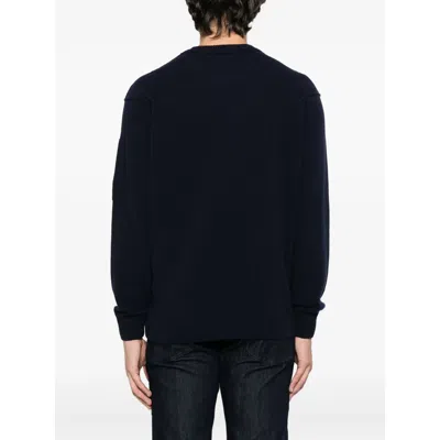 C.p. Company C.p.company Wool Crewneck Sweater In Black