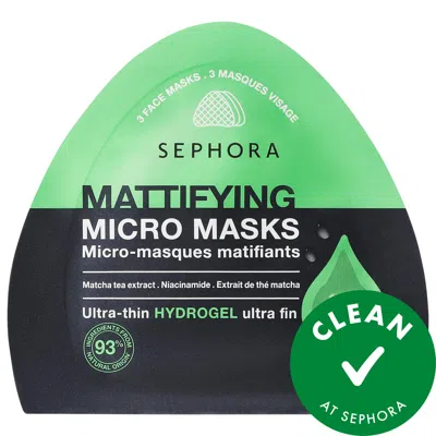 Sephora Collection Micro Masks Mattifying/3 Pieces