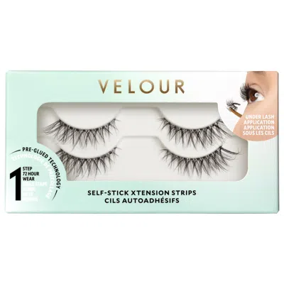 Velour Lashes Self-stick Xtension Strips In Transparent