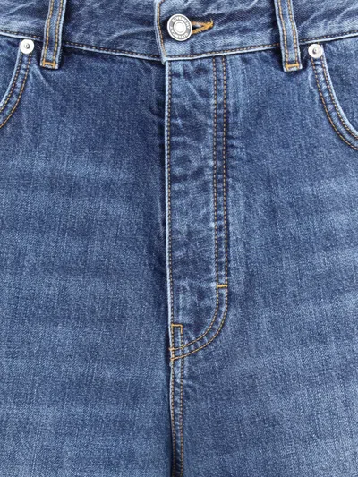 Givenchy Men Oversized Jeans In Blue