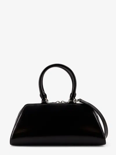 Givenchy Women Antigona East West Small Leather Shoulder Bag In Black