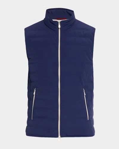 Brunello Cucinelli Padded Gilet In Blue
