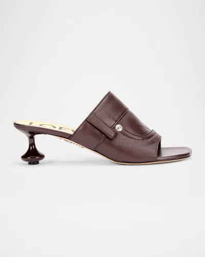 Loewe Toy Panta Leather Slide Sandals