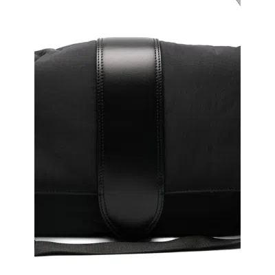Jacquemus The Messenger Bambino Bag With Adjustable Shoulder Strap In Black