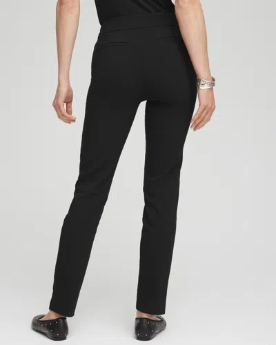 Chico's Brigitte Pull-on Slim Ankle Pants In Black In Black