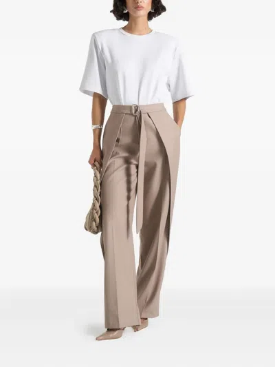 Manière De Voir Mia Bodysuit In White