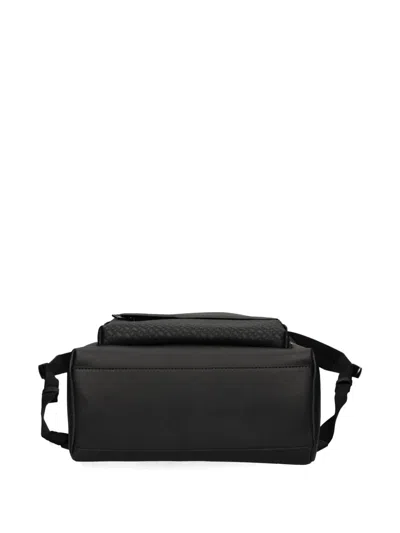 图案拼接双肩包