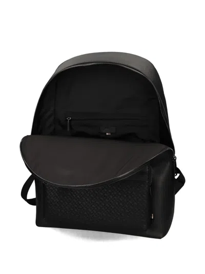 图案拼接双肩包