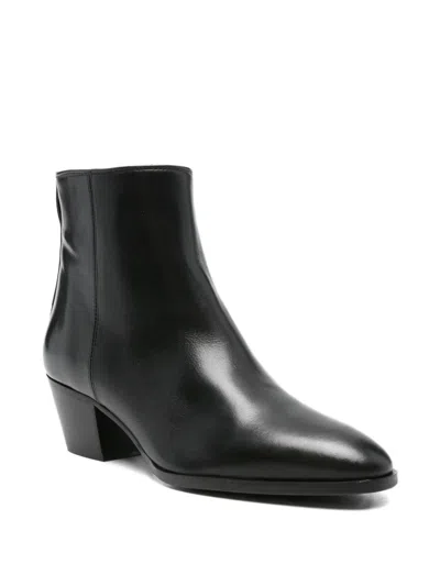 拉链开合尖头靴（5厘米）