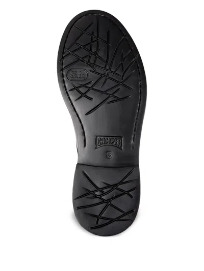 Camper Norman Leather Shoes In Black
