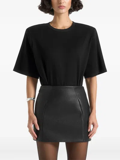 Manière De Voir Mia Bodysuit In Black