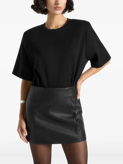 Manière De Voir Mia Bodysuit In Black