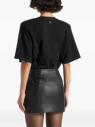 Manière De Voir Mia Bodysuit In Black