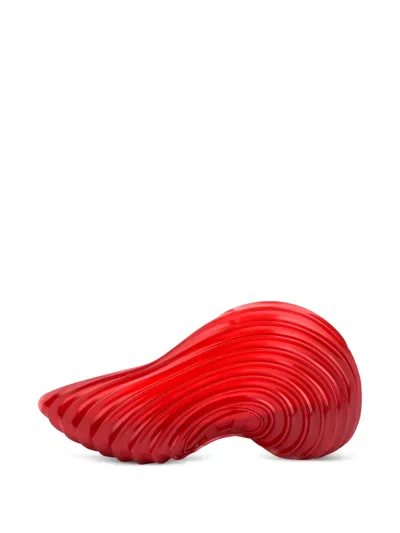 Melissa X Diesel Ad. Quantum Wave-pattern Sneakers In Red