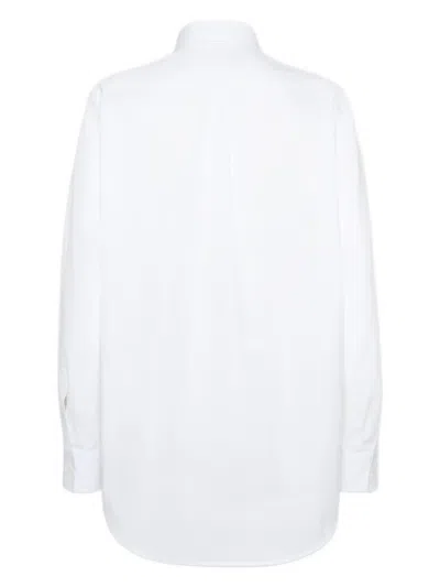 Dsquared2 Maxi Dean Shirt In White