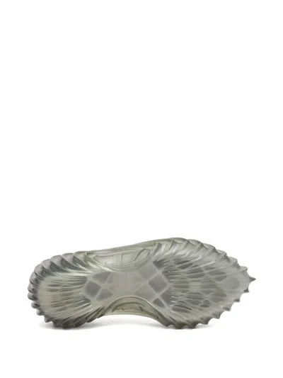 Diesel X Melissa Ribbed Wave Sneakers In Gray