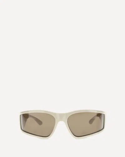 Balenciaga Women Sunset D-frame Sunglasses In White