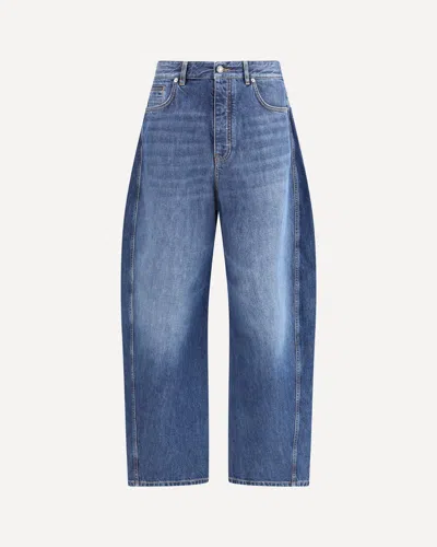 Givenchy Men Oversized Jeans In Blue