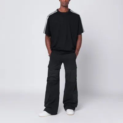Y-3 3 Sleeves T-shirt In Black