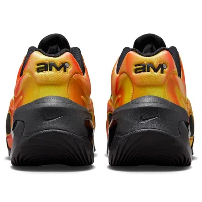 Nike Air Max Muse Mesh-trimmed Metallic Sneakers In Gold