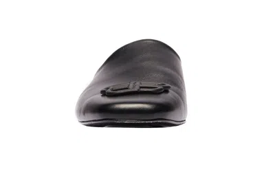 Balenciaga Cosh Bb Leather Mule 1008 Multi In Black