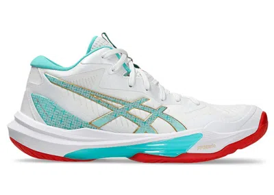 Pre-owned Asics Sky Elite Ff Mt 3 (women's) Sneakers In White/sea Glass In Multi