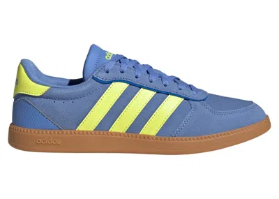 Pre-owned Adidas Originals Breaknet Sleek Gum (women's) Sneakers In Blue Fusion/hi/res Yellow