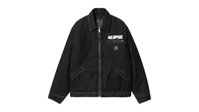 Pre-owned Carhartt Men's  Wip X Clipse Og Detroit Jacket In Black