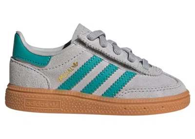 Pre-owned Adidas Originals Handball Spezial Comfort Closure Sneakers In Grey Two/pure Teal/gum