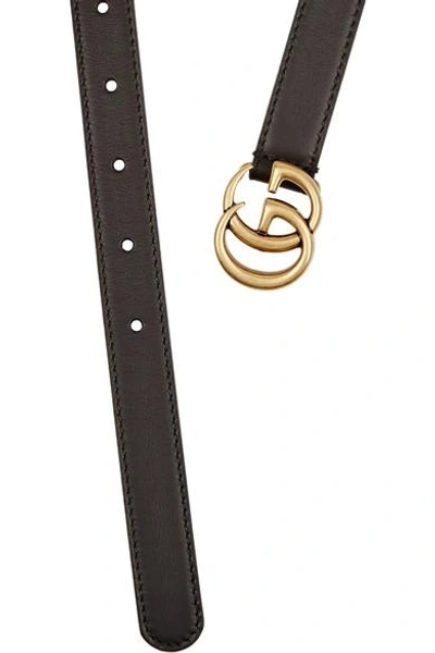 Shop Gucci Leather Belt