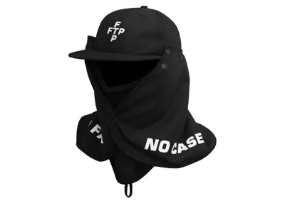 Pre-owned Ftp Men's  Facemask Cross Logo Hat In Black